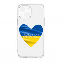 Патріотичний чохол для iPhone 13 mini з малюнком "Серденько"